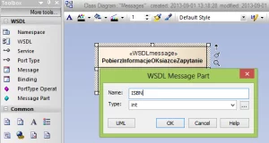 Parametr dla komunikatu WSDL